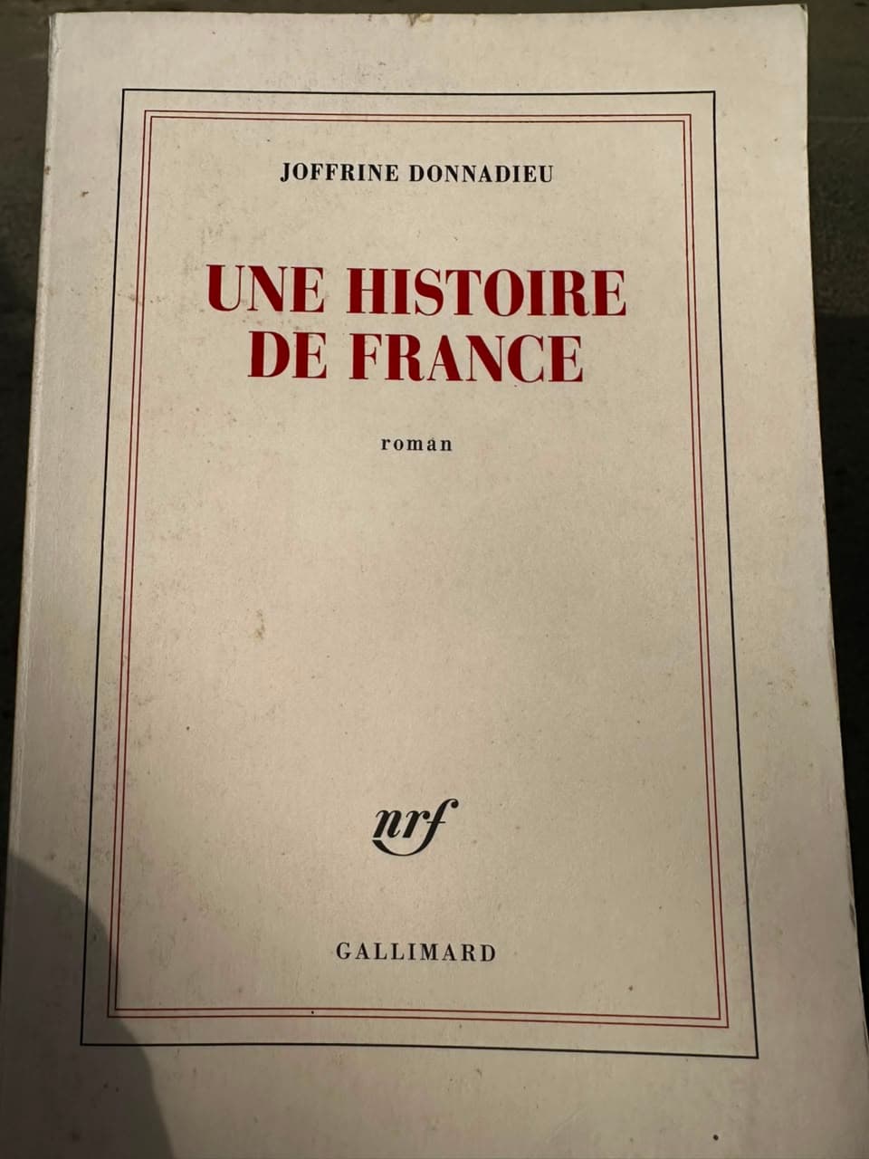 Une histoire de France